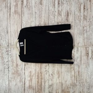 Black button up shirt